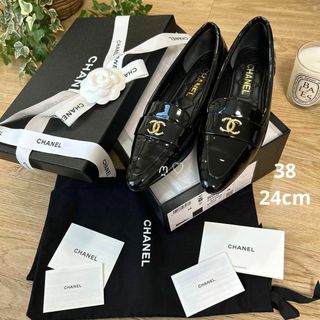 CHANEL シャネル　ノベルティ　靴　スリッポン　40