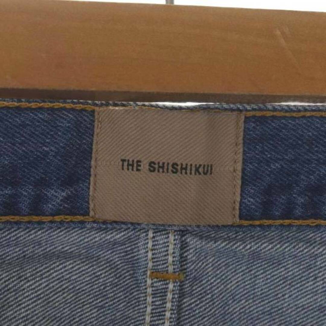 シシクイ THE SHISHIKUI ストレートデニム パンツ 26 青 ブルー 2