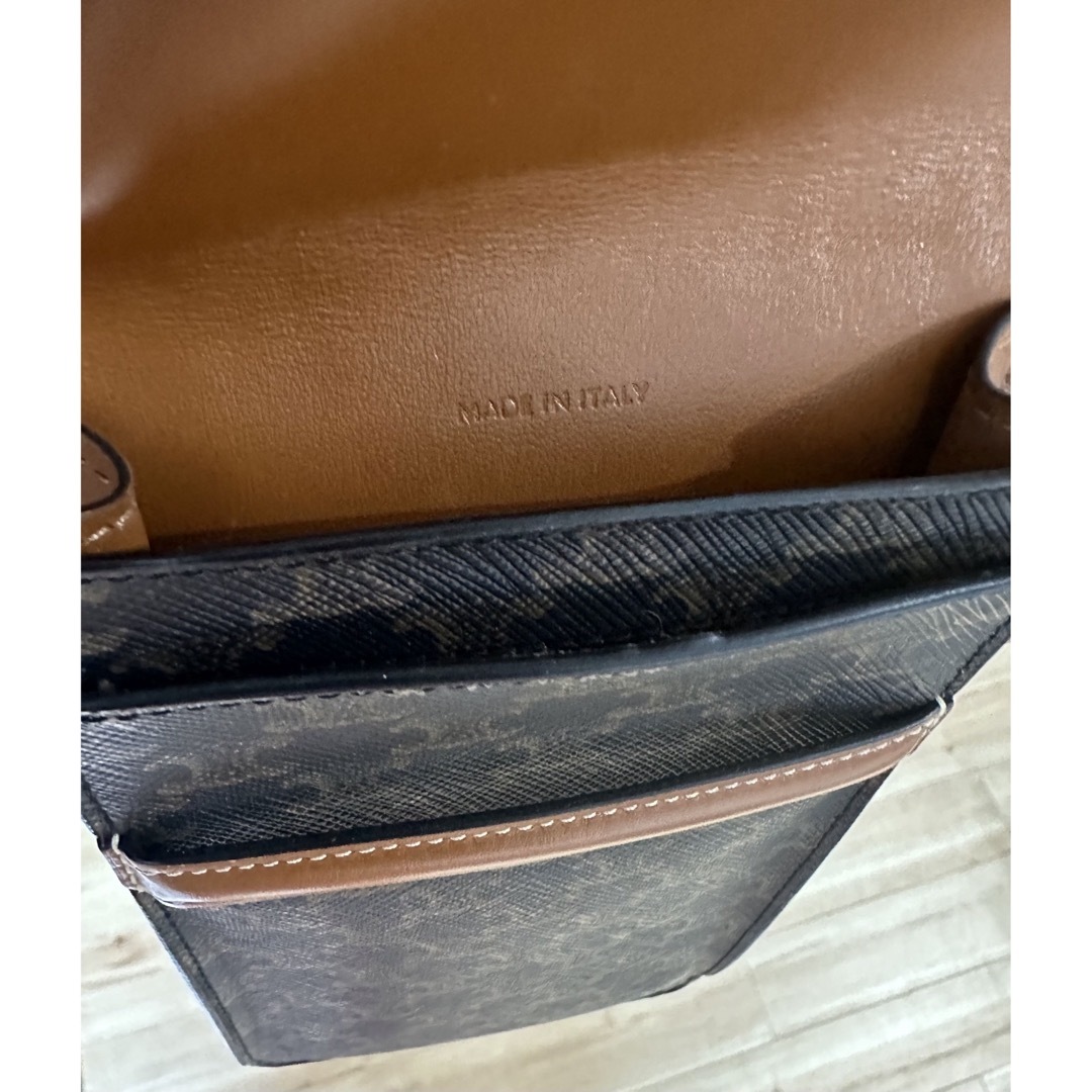 レア　美品　セリーヌ　CELINE フォンポーチ　ショルダーバッグ　携帯ケース