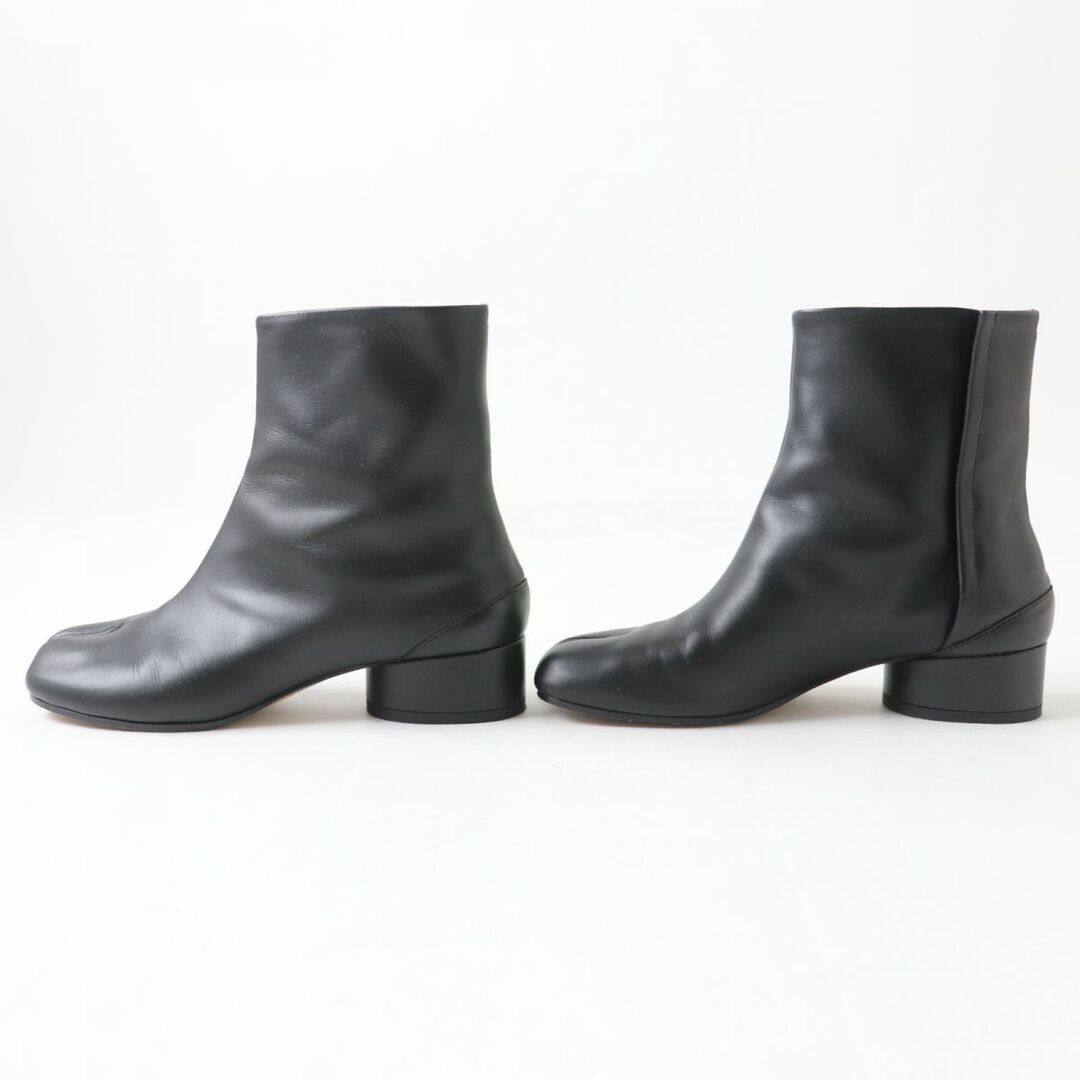 美品◎20AW 伊製 Maison Margiela メゾン マルジェラ 22 S58WU0273 レディース TABI タビ レザーブーツ ブラック 黒 36 箱・保管袋付き m17-st30228-345