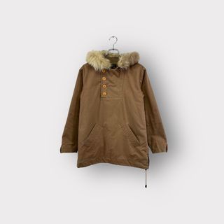 A.P.C. アーペーセー パーカー ファーフード ブラウン サイズXS トップス メンズ ヴィンテージ 8(パーカー)