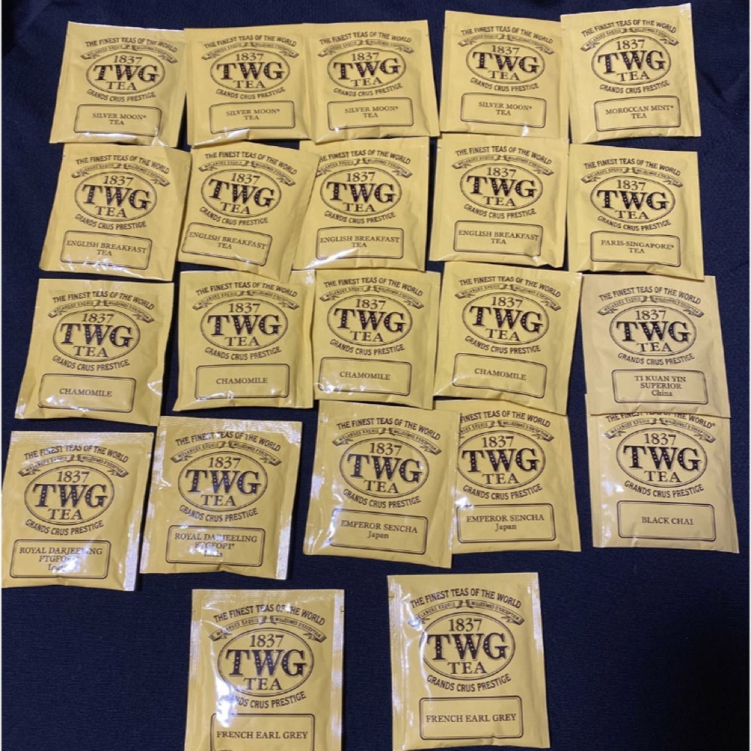 TWGティー　ティーバッグ　22袋　セット　送料込み 食品/飲料/酒の飲料(茶)の商品写真