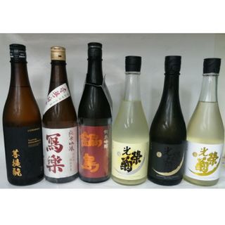 鍋島 - 厳撰日本酒四合瓶×6本の通販｜ラクマ