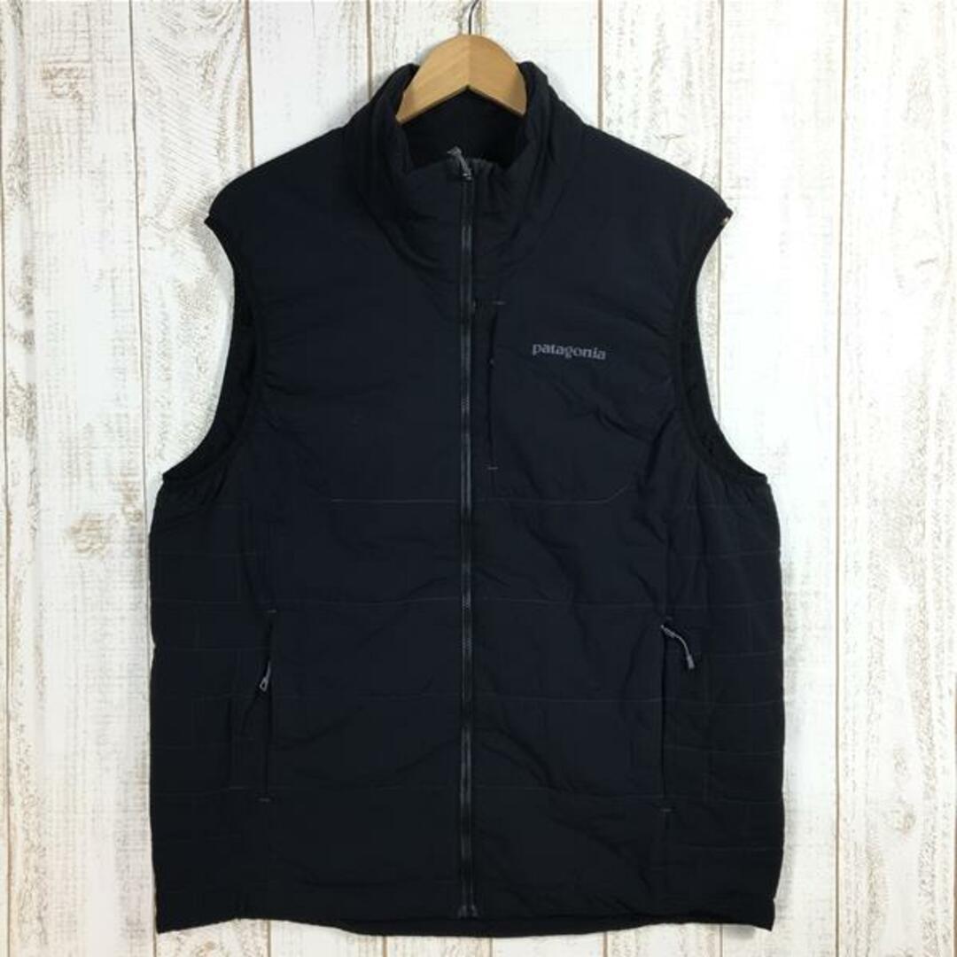 MENs L  パタゴニア ナノエア ベスト Nano-Air Vest フルレンジ インサレーション PATAGONIA 84270 BLK Black ブラック系