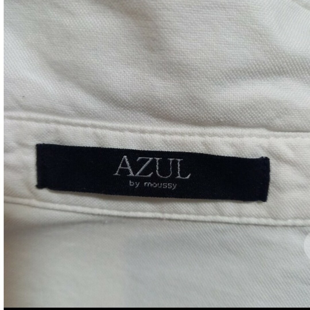 AZUL by moussy(アズールバイマウジー)の【未使用】AZUL by moussy / アズール　長袖シャツ   Sサイズ レディースのトップス(シャツ/ブラウス(長袖/七分))の商品写真