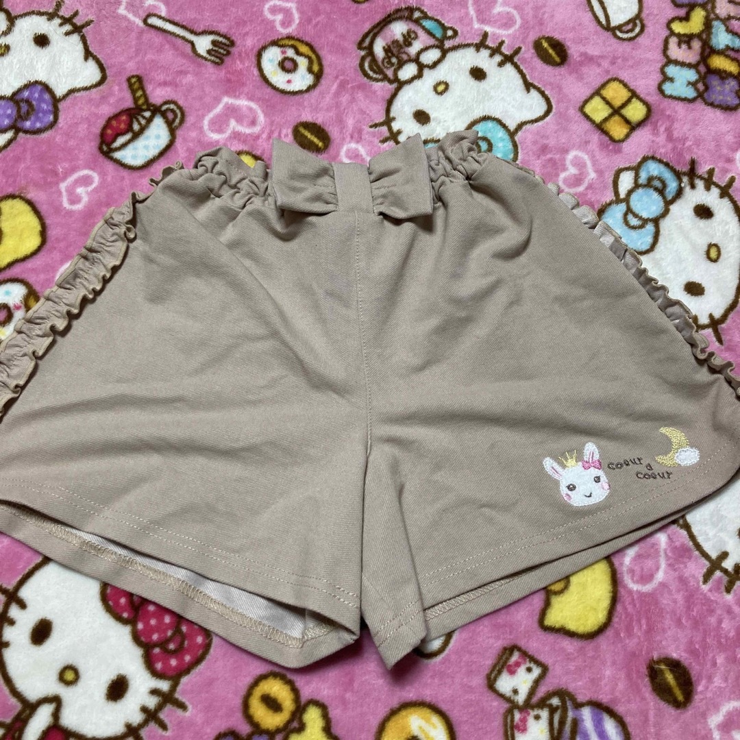 coeur a coeur(クーラクール)のクーラクール　月　ショートパンツ　100 キッズ/ベビー/マタニティのキッズ服女の子用(90cm~)(パンツ/スパッツ)の商品写真