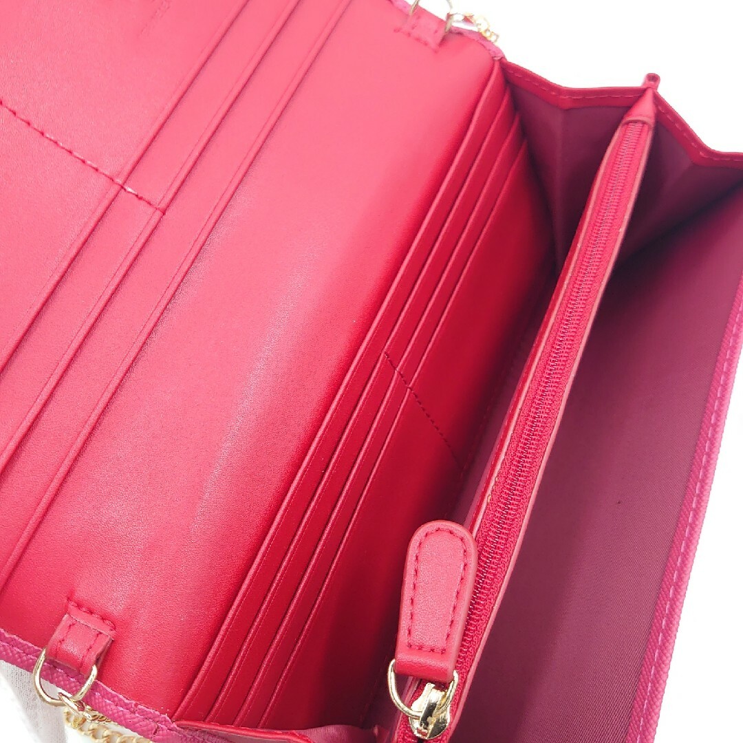 【新品】Vivienne Westwood 長財布 ピンク チェーンウォレット