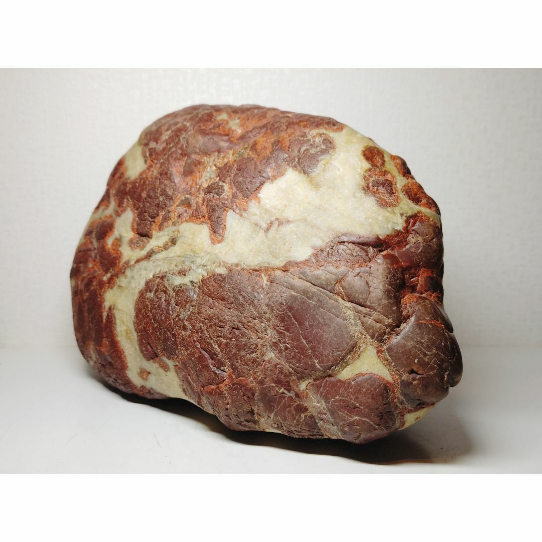 紅加茂石 16.6kg 加茂石 赤石 鑑賞石 原石 自然石 誕生石 鉱物 水石