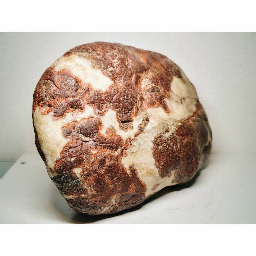 紅加茂石 16.6kg 加茂石 赤石 鑑賞石 原石 自然石 誕生石 鉱物 水石