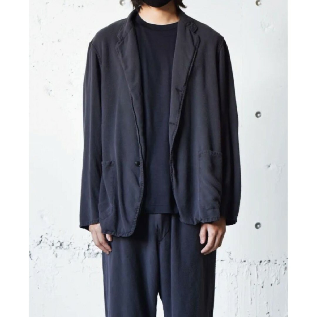 COMOLI(コモリ)の21AW comoli シルクネルパンツ サイズ3 fade navy メンズのスーツ(セットアップ)の商品写真