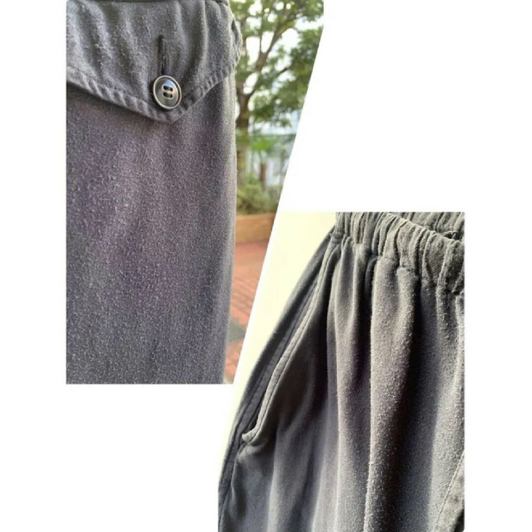 COMOLI(コモリ)の21AW comoli シルクネルパンツ サイズ3 fade navy メンズのスーツ(セットアップ)の商品写真
