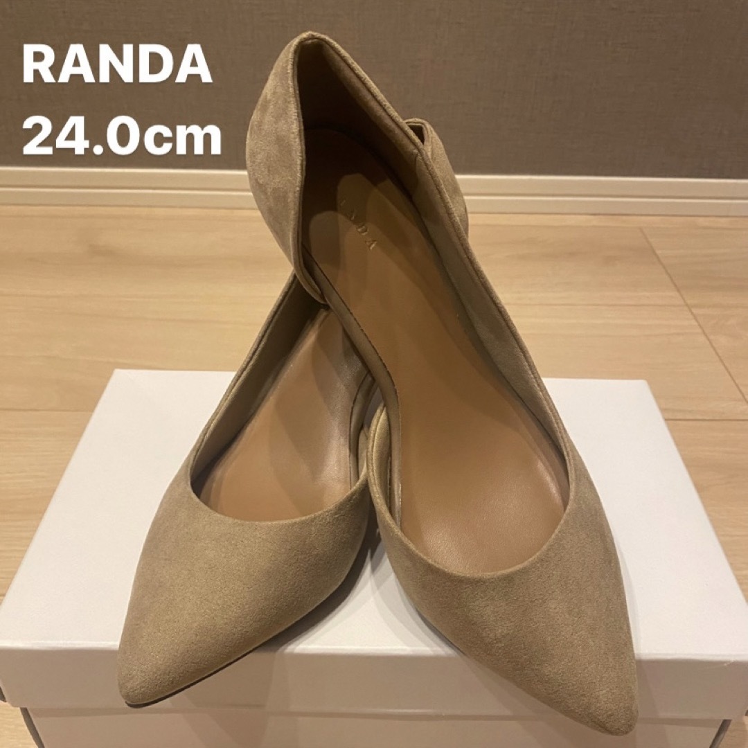 RANDA(ランダ)のRANDA サイドオープンパンプス レディースの靴/シューズ(ハイヒール/パンプス)の商品写真