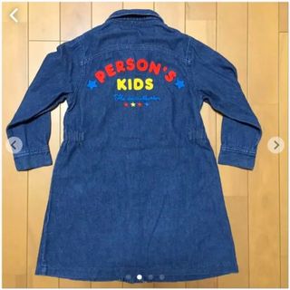 パーソンズキッズ(PERSON'S KIDS)の☆PERSON'S KID'S デニム ワンピース☆110cm(ワンピース)