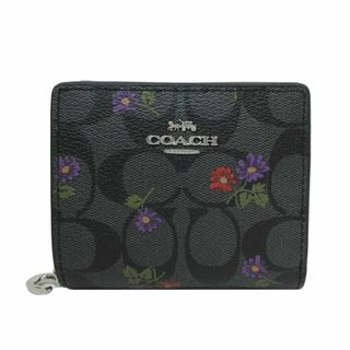 コーチ(COACH) フローラル 財布(レディース)(シルバー/銀色系)の通販