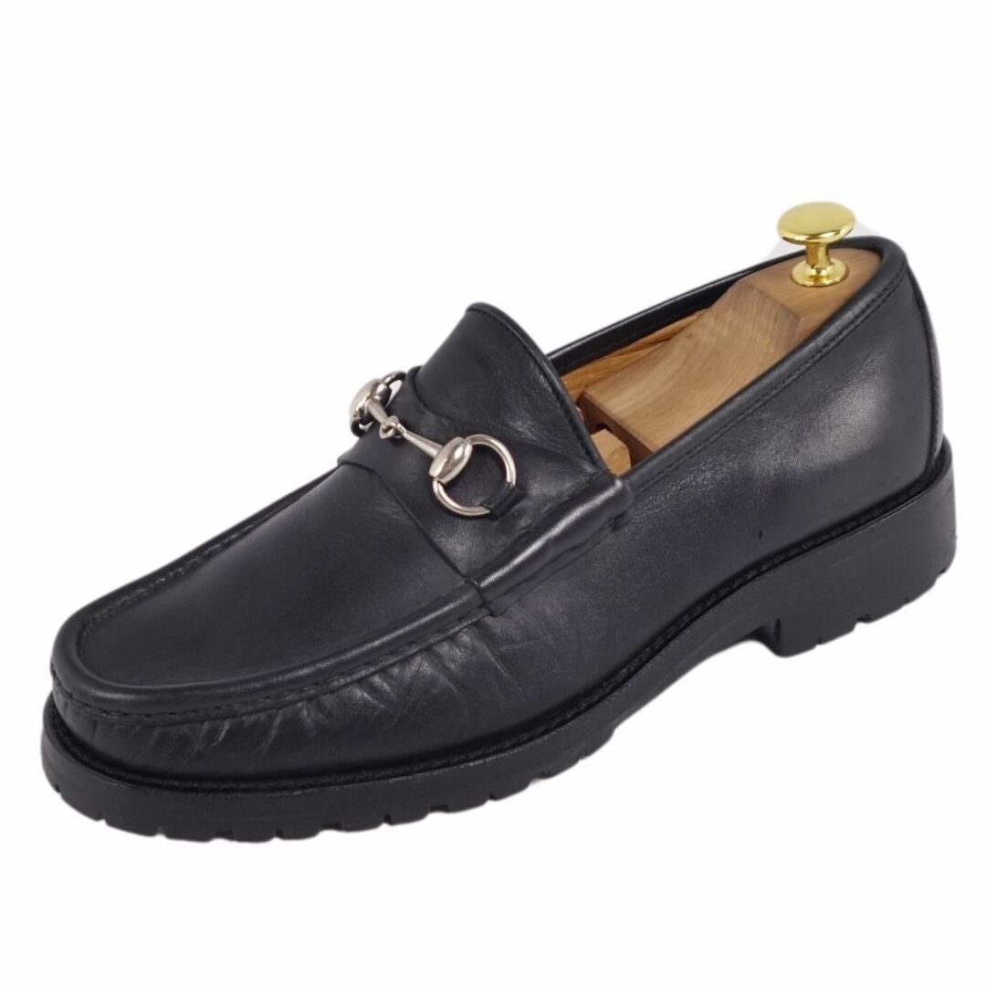 Gucci - グッチ GUCCI ローファー モカシン ホースビット カーフレザー