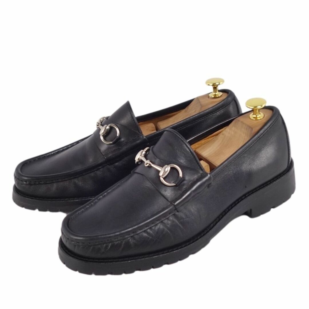 Gucci - グッチ GUCCI ローファー モカシン ホースビット カーフレザー