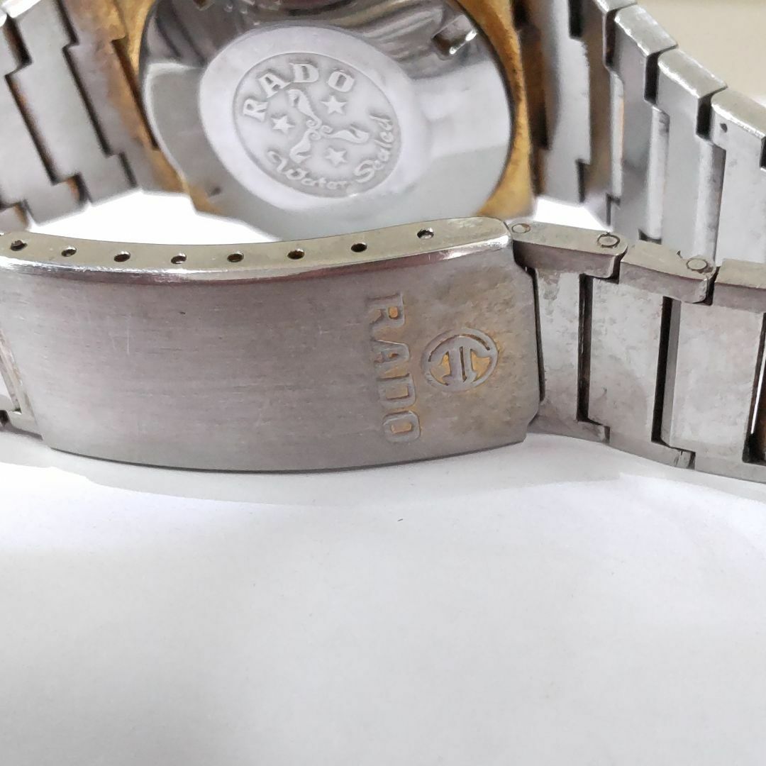 RADO(ラドー)の現状品　RADO　SILVER　SAERE　稼働品　自動巻き　TJ05 メンズの時計(腕時計(アナログ))の商品写真