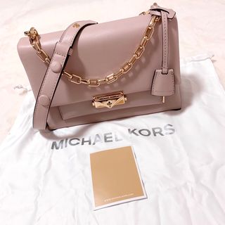 美品 MICHEAL KORS レザー Cece 2WAY ショルダーバッグ 黒