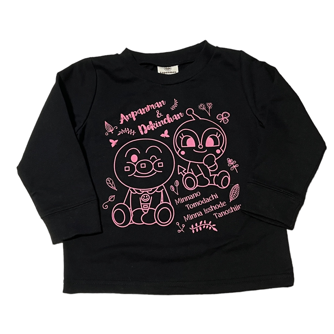 子ども服　アンパンマン　90 （2枚セット） キッズ/ベビー/マタニティのキッズ服女の子用(90cm~)(Tシャツ/カットソー)の商品写真