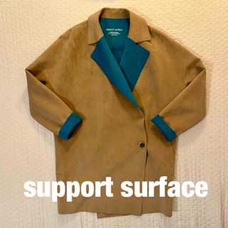 エディション(Edition)のsupport surface /ツーカラーコート/ジャケットコート(テーラードジャケット)