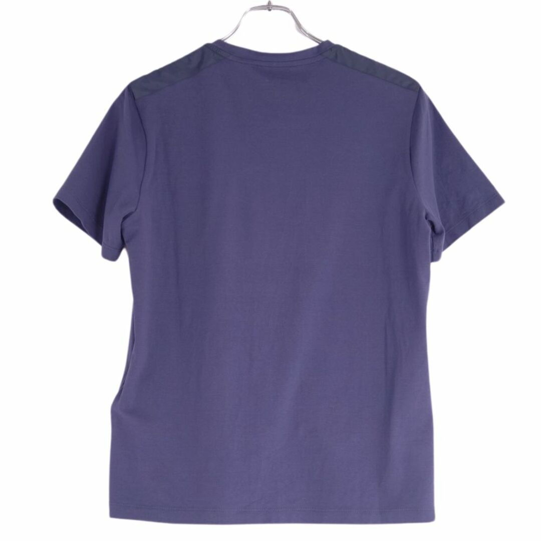 美品 プラダ PRADA Tシャツ カットソー ショートスリーブ ポケット コットン トップス メンズ S ネイビー 2