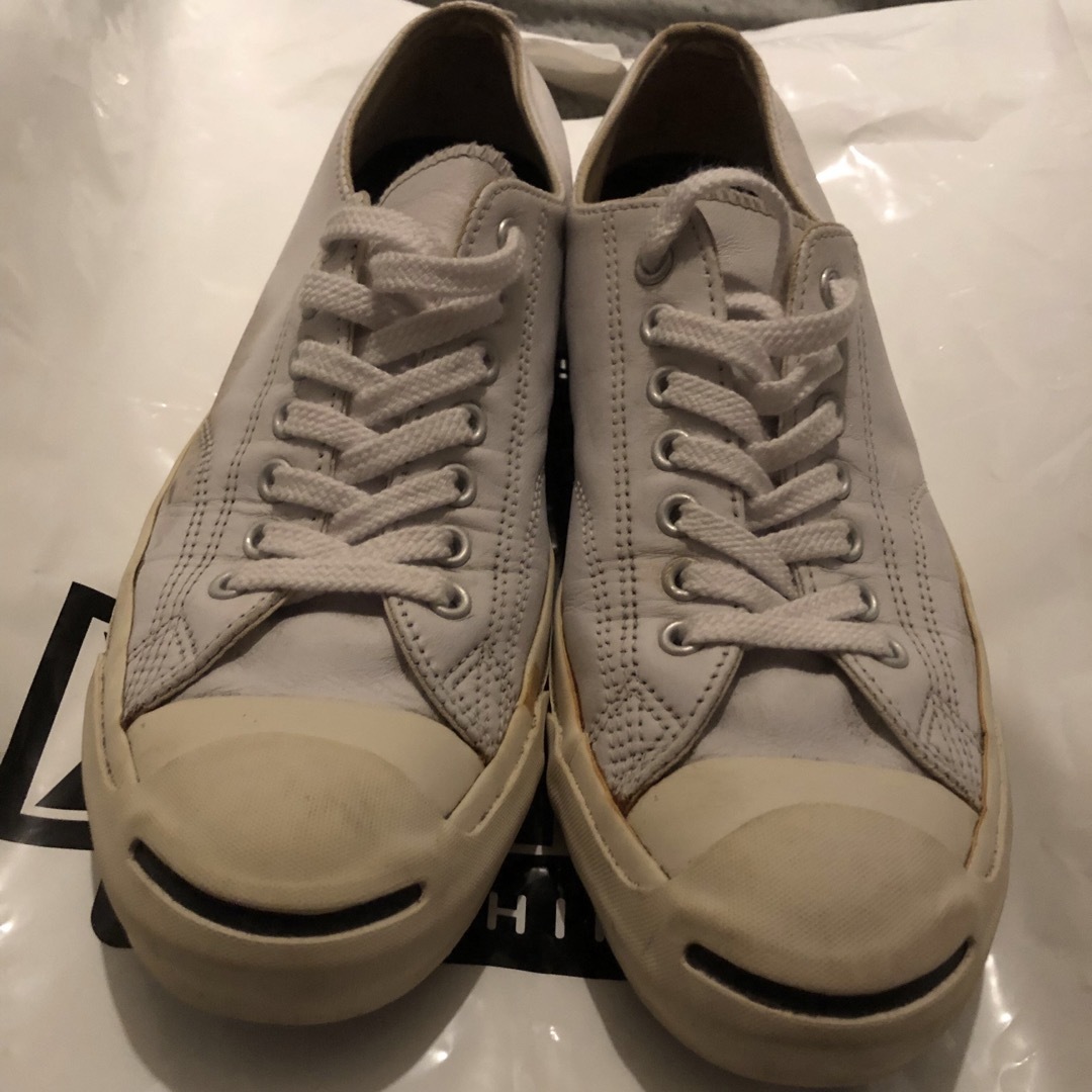 CONVERSE(コンバース)のCONVERSE JACKPURCELL コンバース ジャックパーセル レザー  メンズの靴/シューズ(スニーカー)の商品写真