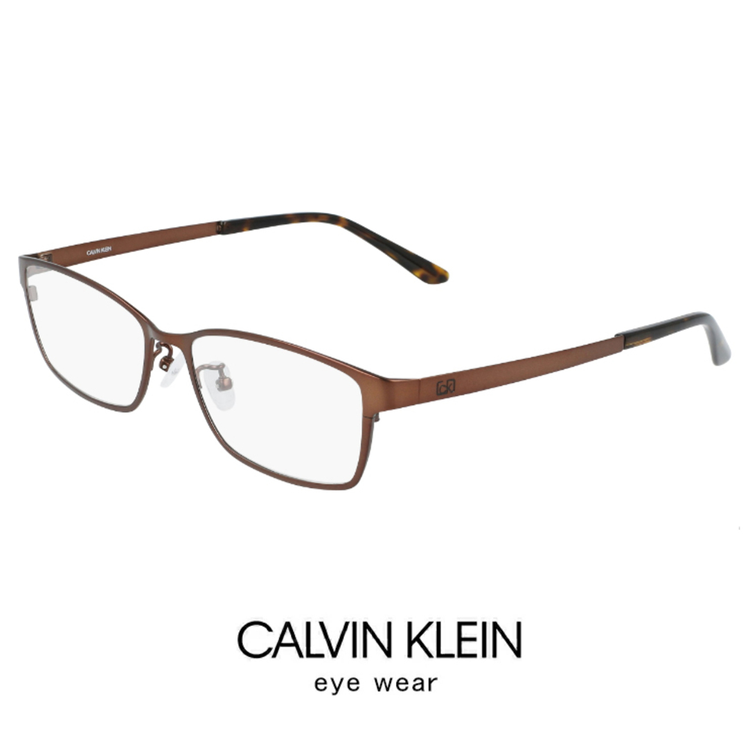 Calvin Klein(カルバンクライン)の【新品】 カルバンクライン メンズ メガネ ck20144a-200 calvin klein 眼鏡 ck20144a めがね カルバン・クライン アジアンフィット モデル チタン メタル フレーム スクエア型 メンズのファッション小物(サングラス/メガネ)の商品写真