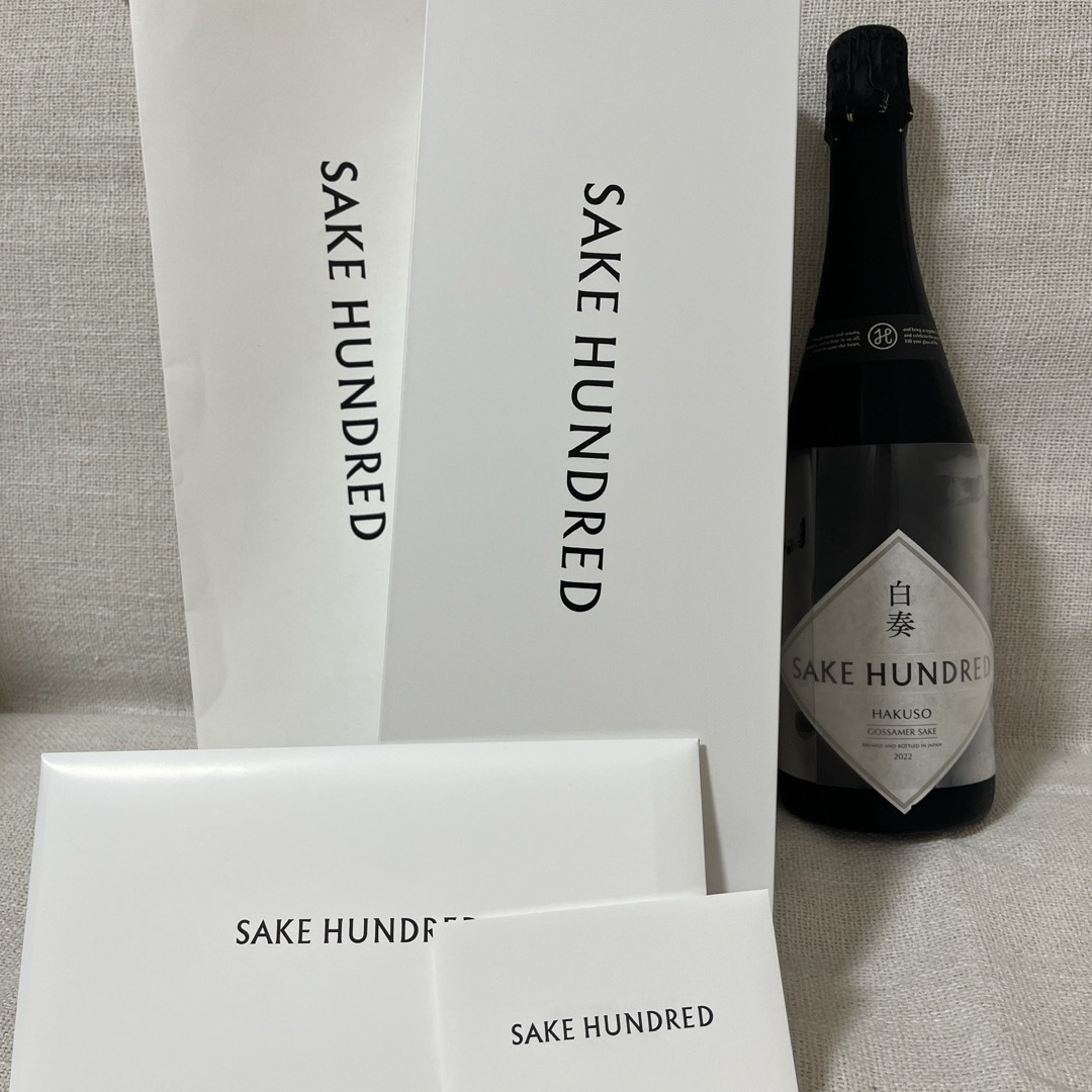 白奏　SAKE HUNDRED  2023年9月製造