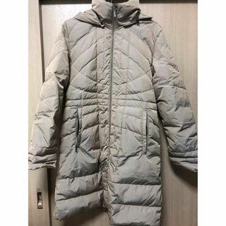 モンクレール(MONCLER)のMONCLER モンクレール フード付ダウンコート 0 サンドベージュ(ダウンコート)