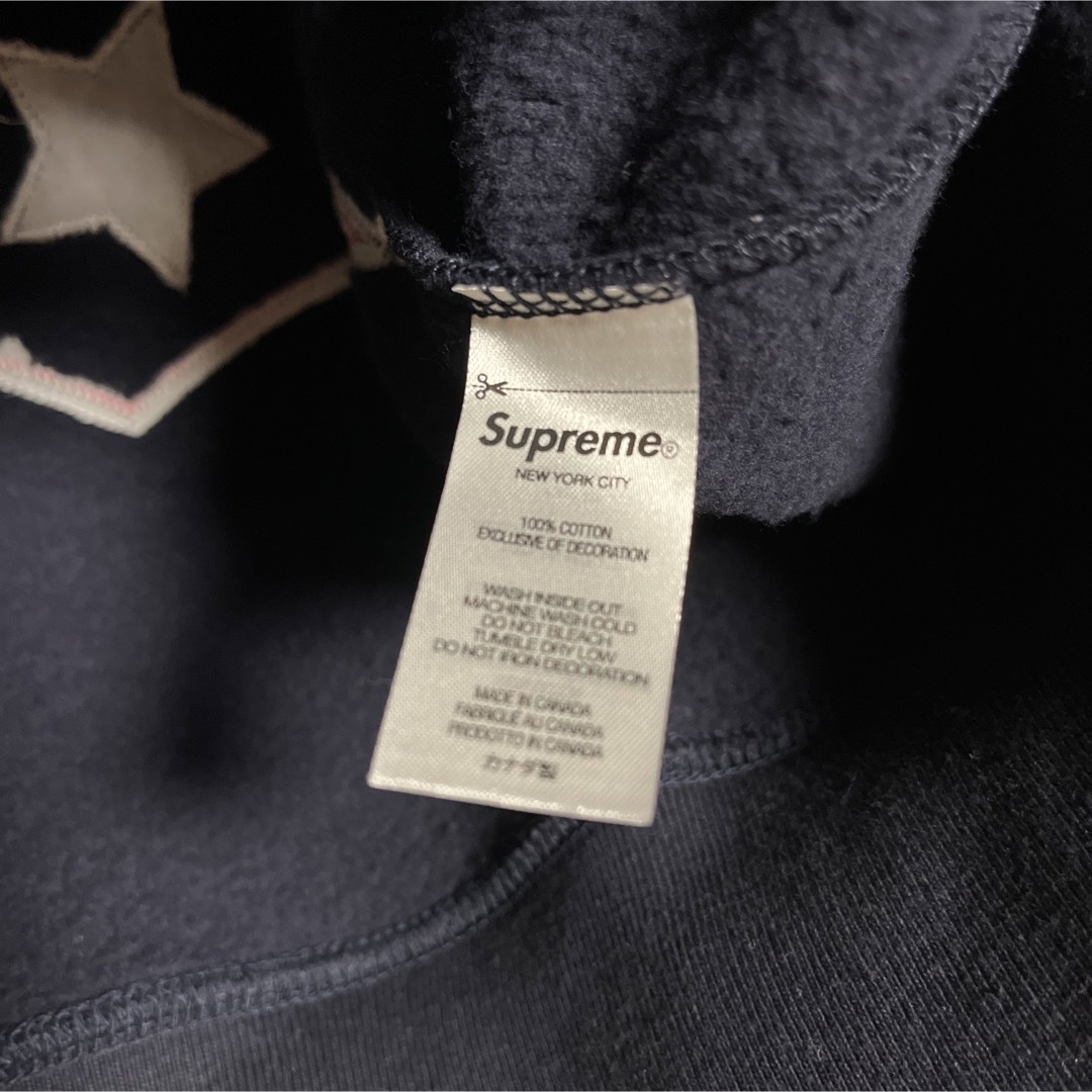 Supreme Tail Hooded Sweatshirt Navy