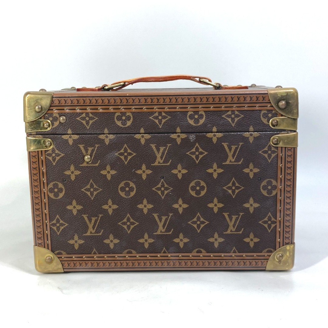 ルイヴィトン LOUIS VUITTON ボワット・フラコン M21828 モノグラム バニティバッグ メイクボックス 小物入れ ハンドバッグ トランク モノグラムキャンバス ブラウン