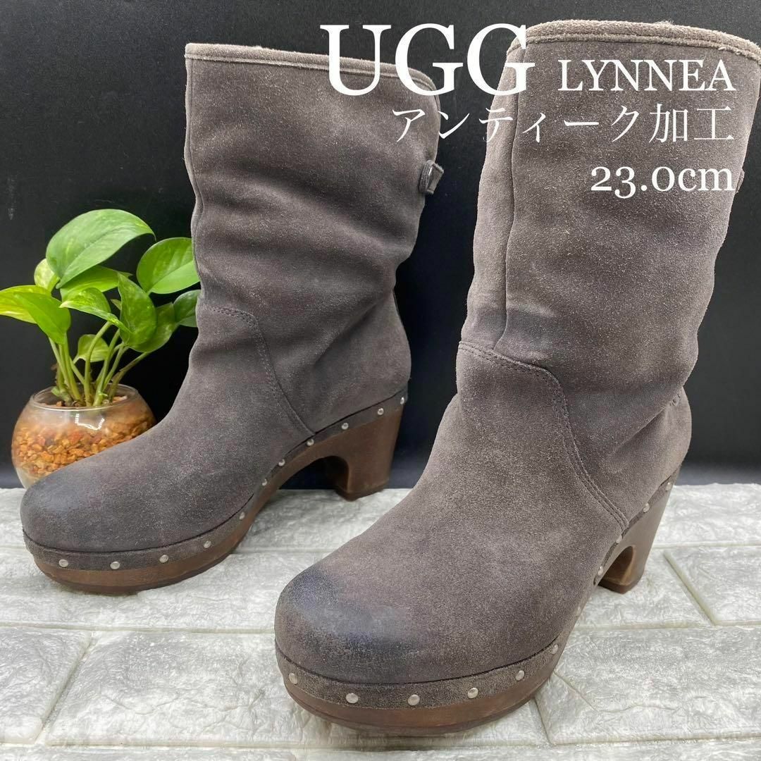 UGG アグ ☆ リネア ムートン ショートブーツ 23 2way ブーツ | www