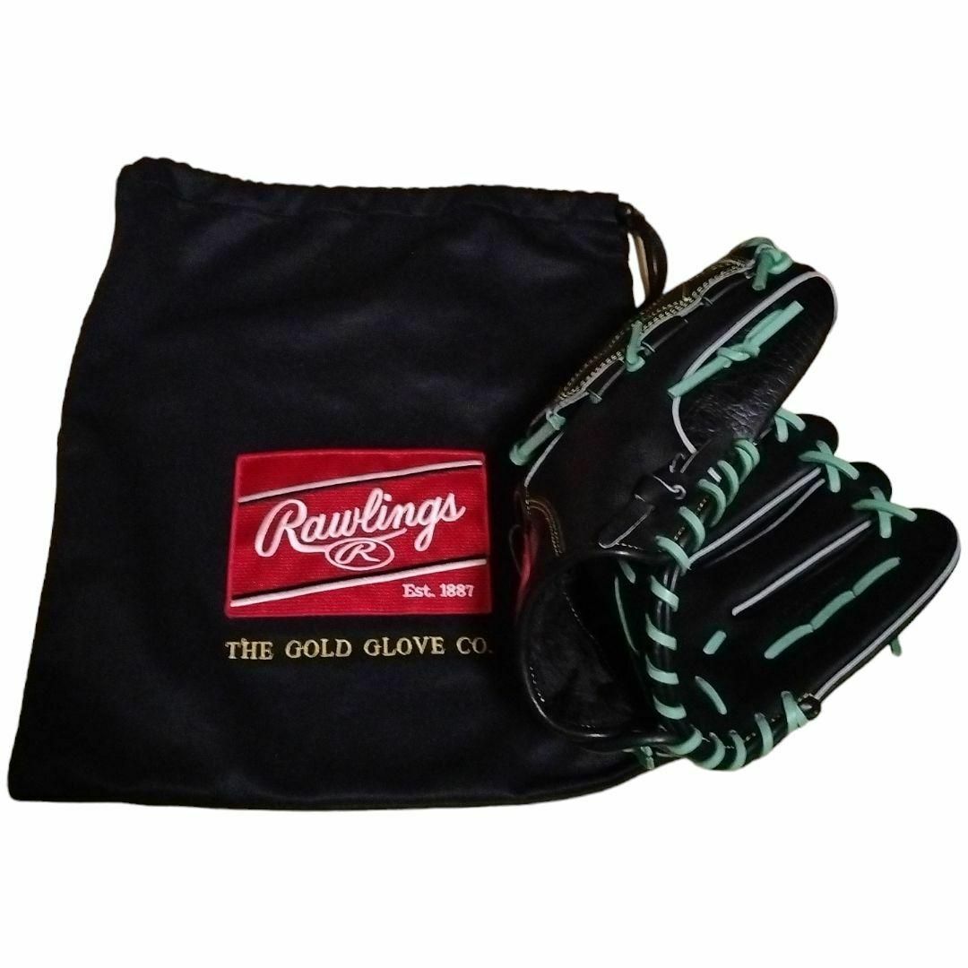 Rawlings(ローリングス)の阪神　秋山モデル　ローリングス  軟式 投手用グローブ GR2NPBT21 スポーツ/アウトドアの野球(グローブ)の商品写真