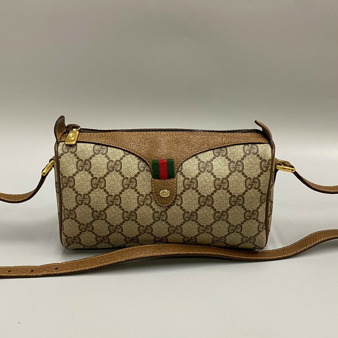 正規品☆GUCCI☆オールドグッチ☆GG柄☆ショルダーバッグ-