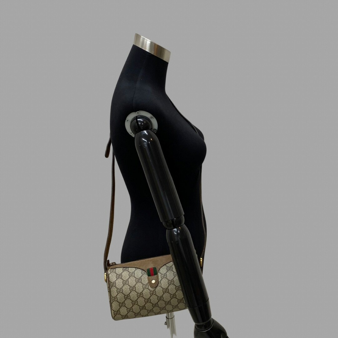 Gucci - 美品 GUCCI グッチ オールドグッチ シェリーライン GG ロゴ 柄