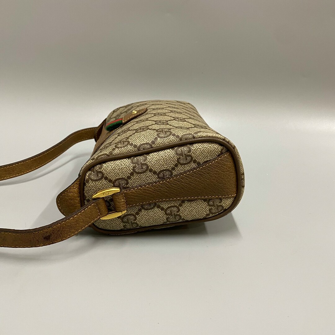 GUCCI グッチ ショルダーバッグ シェリーライン GG柄 ポシェット ロゴ-