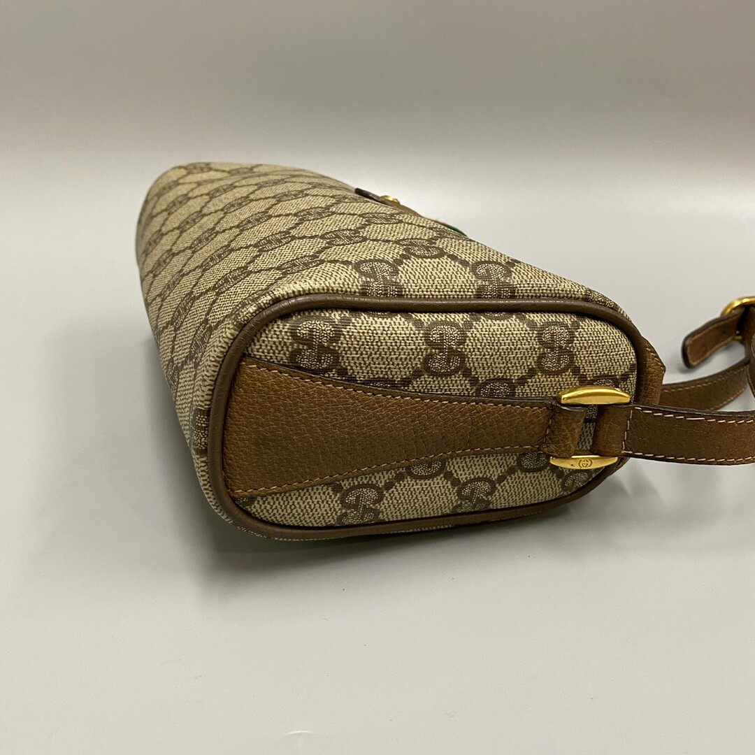 Gucci - 美品 GUCCI グッチ オールドグッチ シェリーライン GG ロゴ 柄