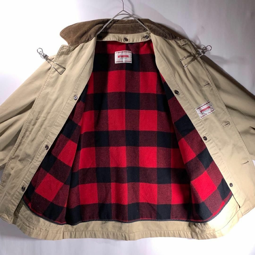 McGREGOR - 90s マックレガー ハンティングジャケット 襟コーデュロイ