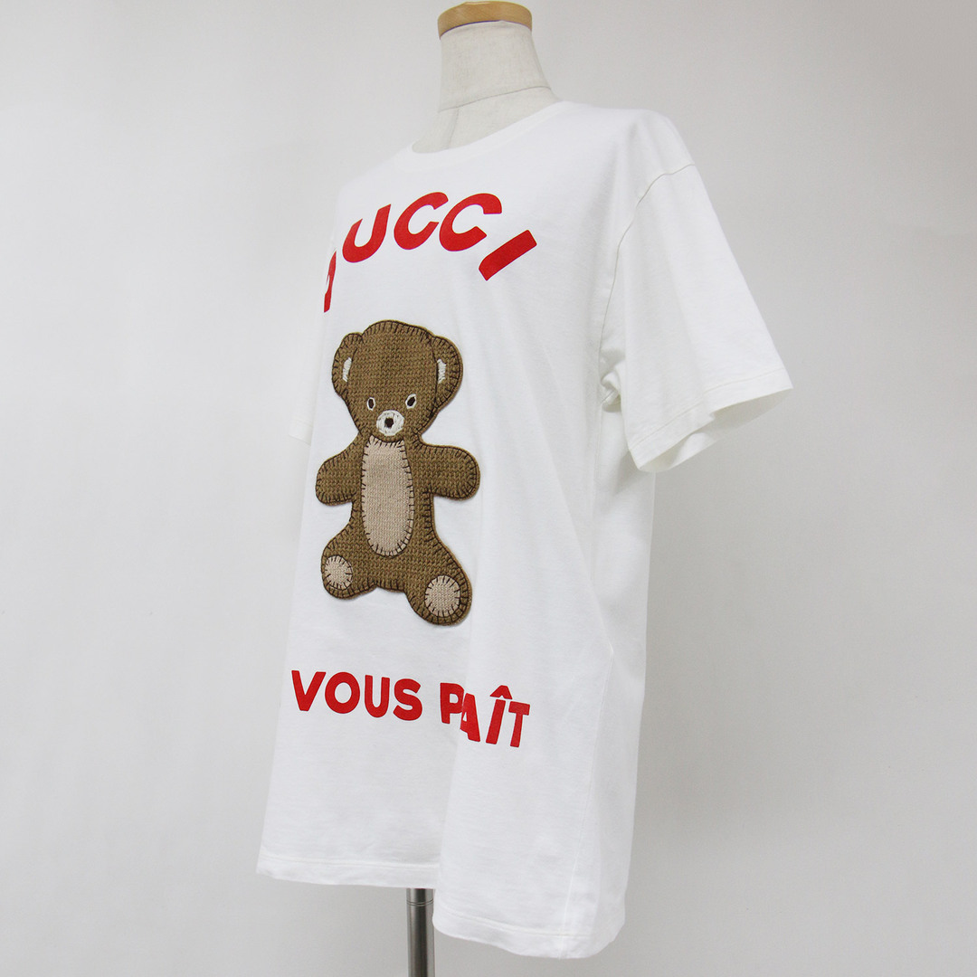 Gucci - GUCCI グッチ Tシャツ カットソー ホワイト 白 サイズ:XS