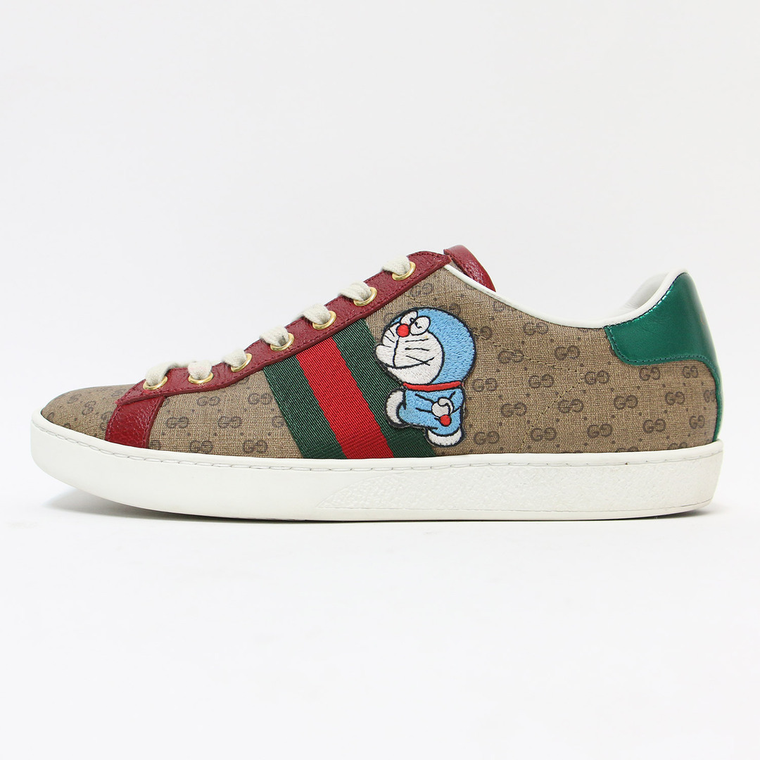 Gucci - GUCCI グッチ スニーカー シューズ 靴 ブラウン レッド