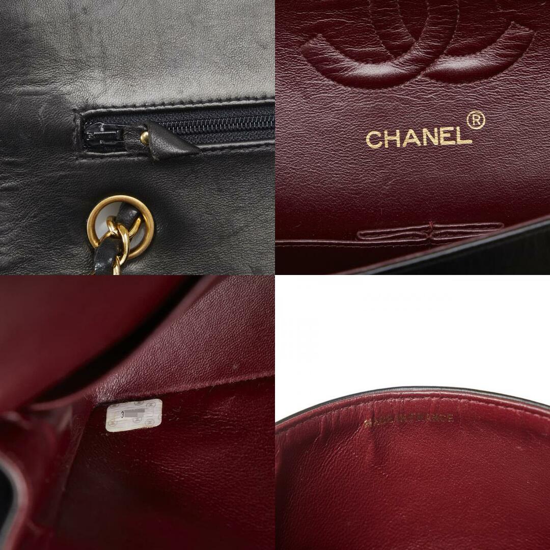 シャネル マトラッセ25 ココマーク ダブルフラップ チェーン ショルダーバッグ レザー レディース CHANEL 【214-22031】 8