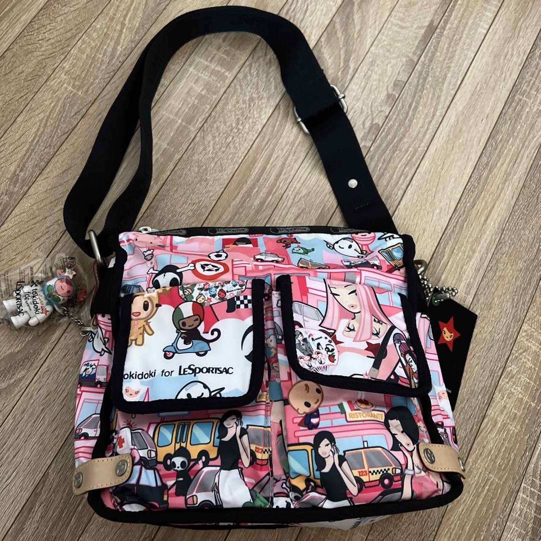 ショルダーバッグLeSportsac レスポートサック ショルダーバッグ タグ