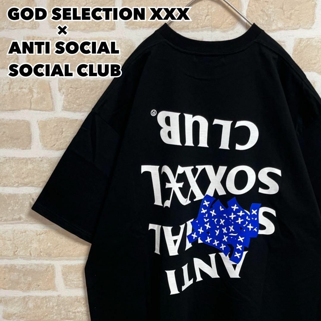 美品 GOD SELECTION XXX × ASSC コラボTシャツ ブラック | フリマアプリ ラクマ