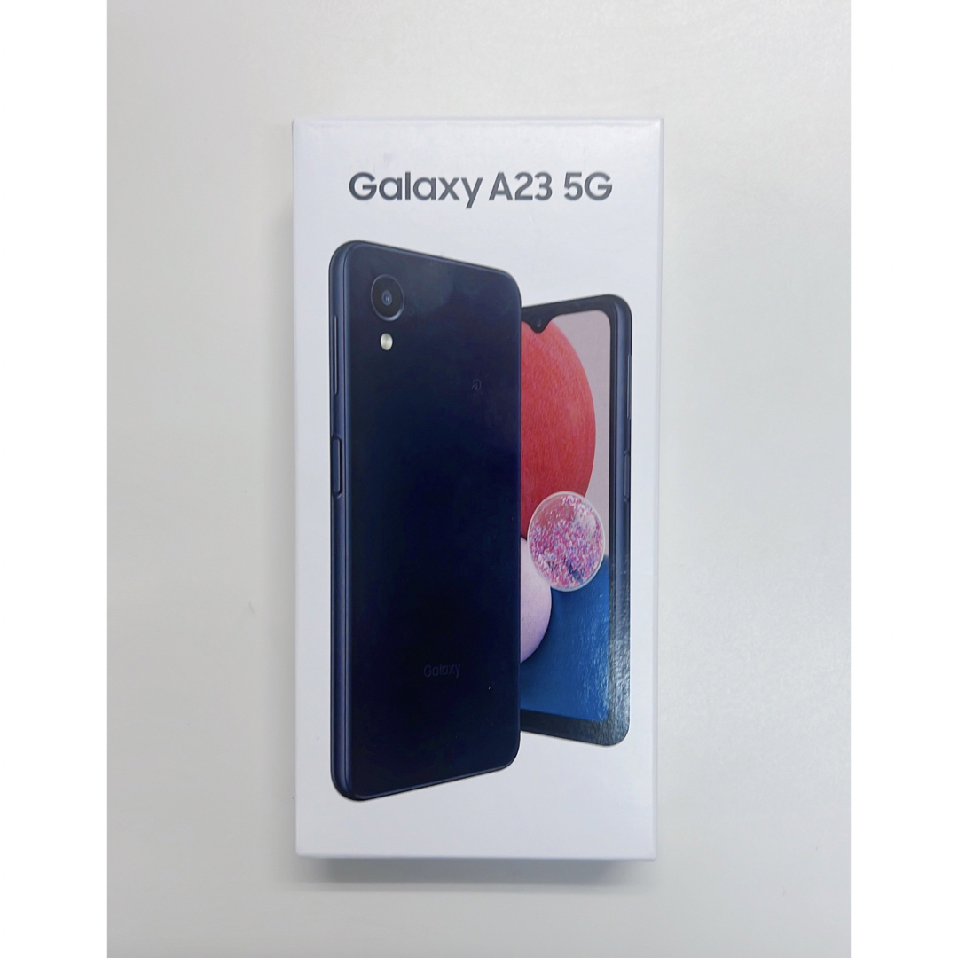 Galaxy A23 5G SCG18 ブラック SIMフリー　新品未使用品