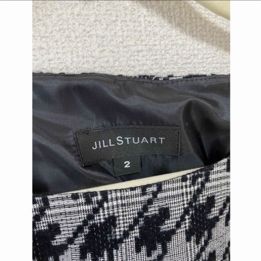 JILLSTUART(ジルスチュアート)のJILL STUART 千鳥ワンピース レディースのワンピース(ミニワンピース)の商品写真