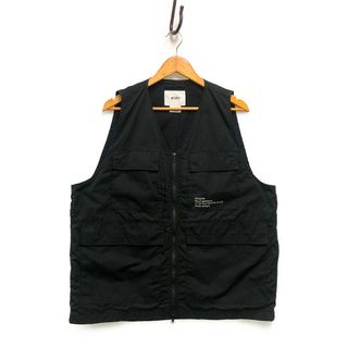 Wtaps 21ss rep vest 黒　Sサイズ