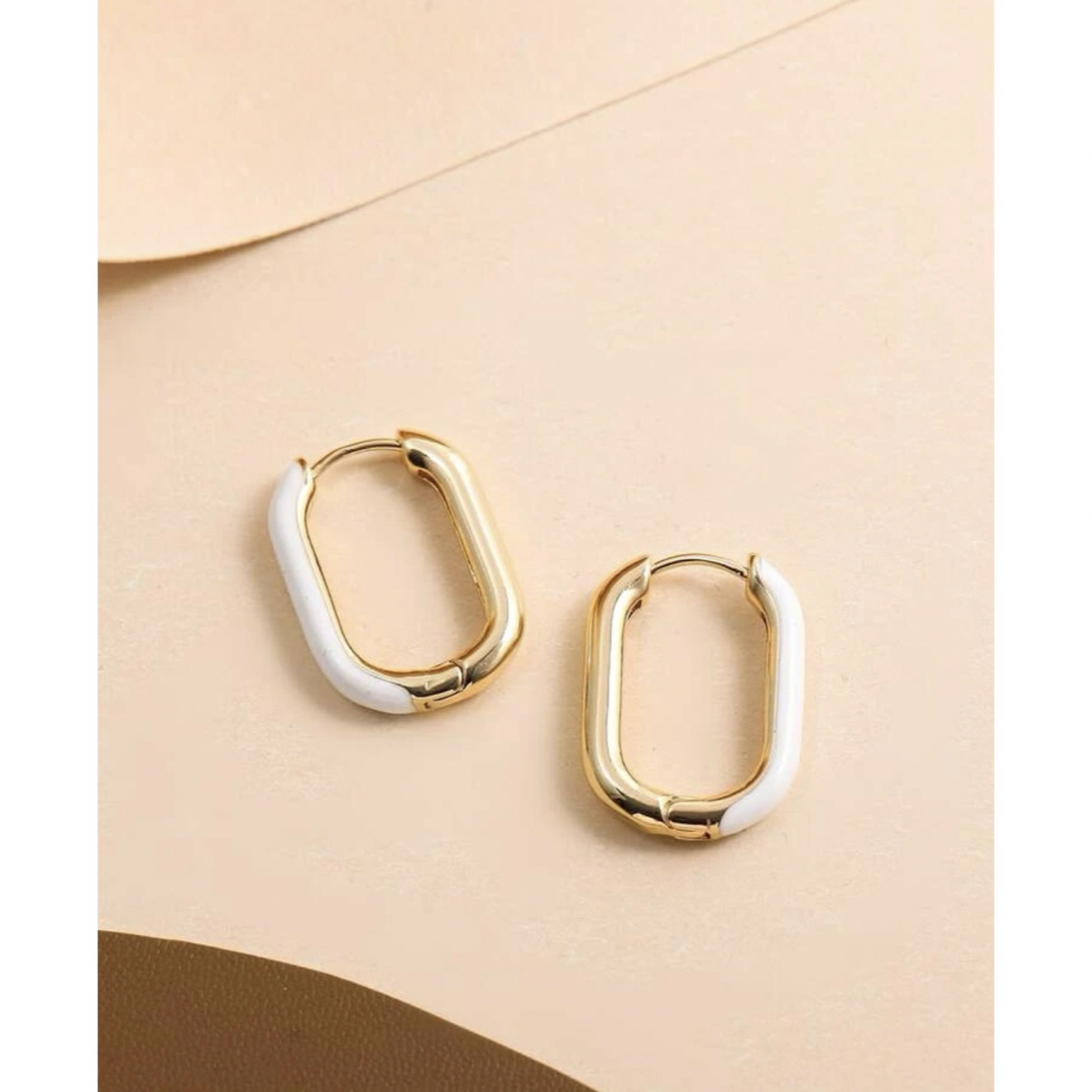 L'Appartement DEUXIEME CLASSE(アパルトモンドゥーズィエムクラス)の【Design square pierce】#832 18k レディースのアクセサリー(ピアス)の商品写真