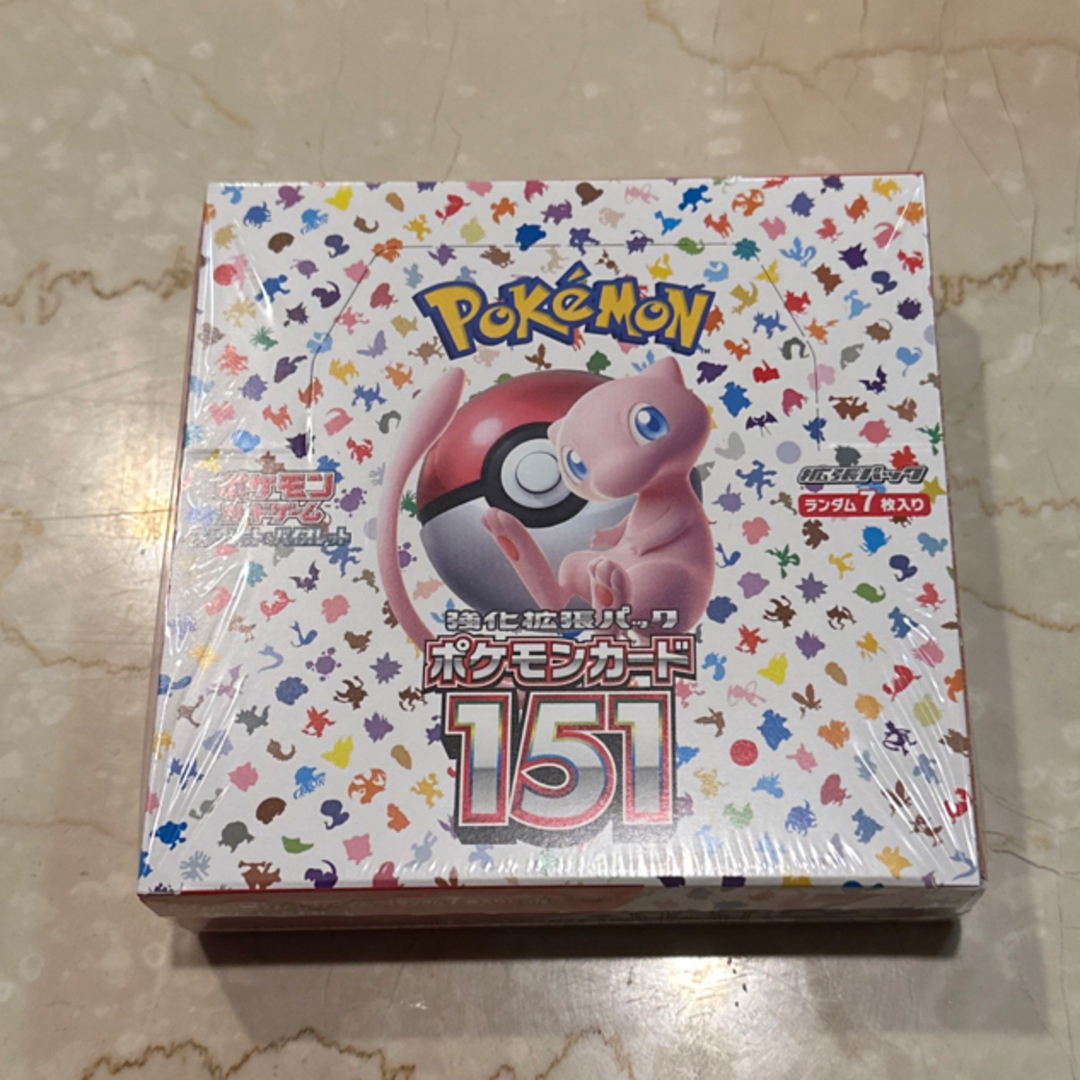 スカーレット＆バイオレット 強化拡張パック ポケモンカード151 BOX