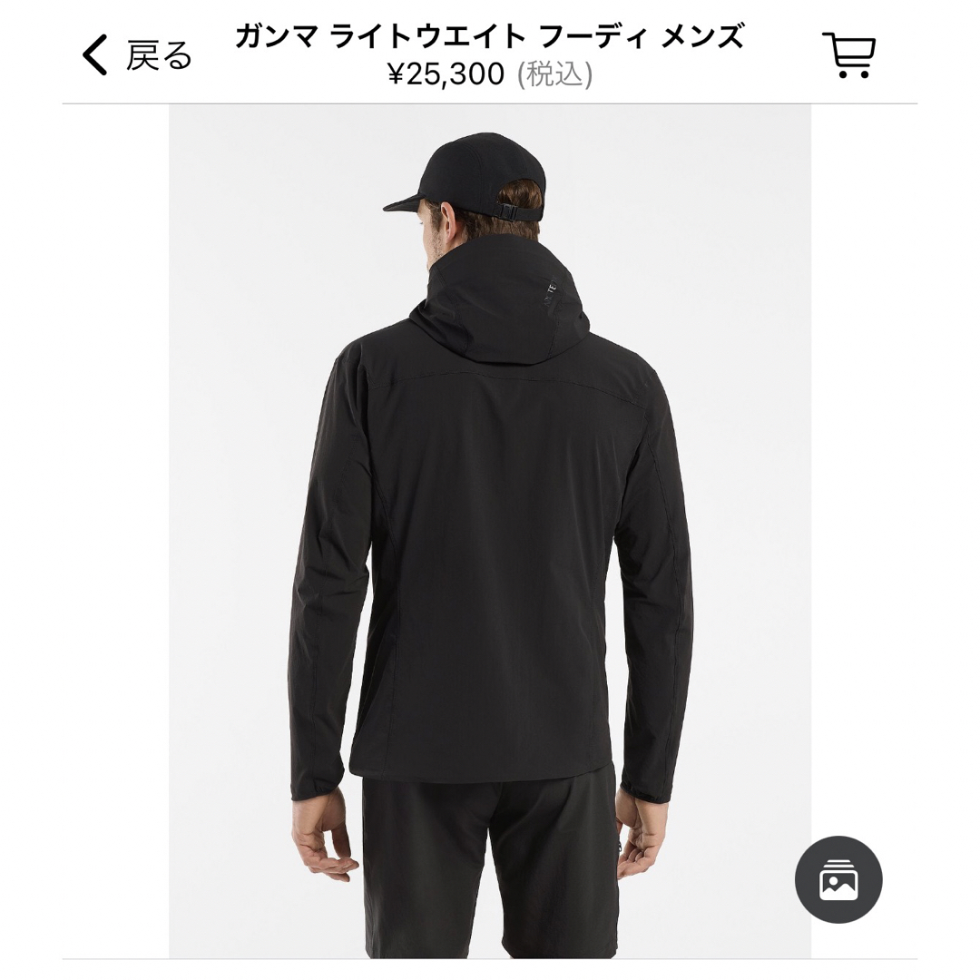 ARC'TERYX - ARC'TERYX アークテリクス ガンマ ライトウエイトフーディ