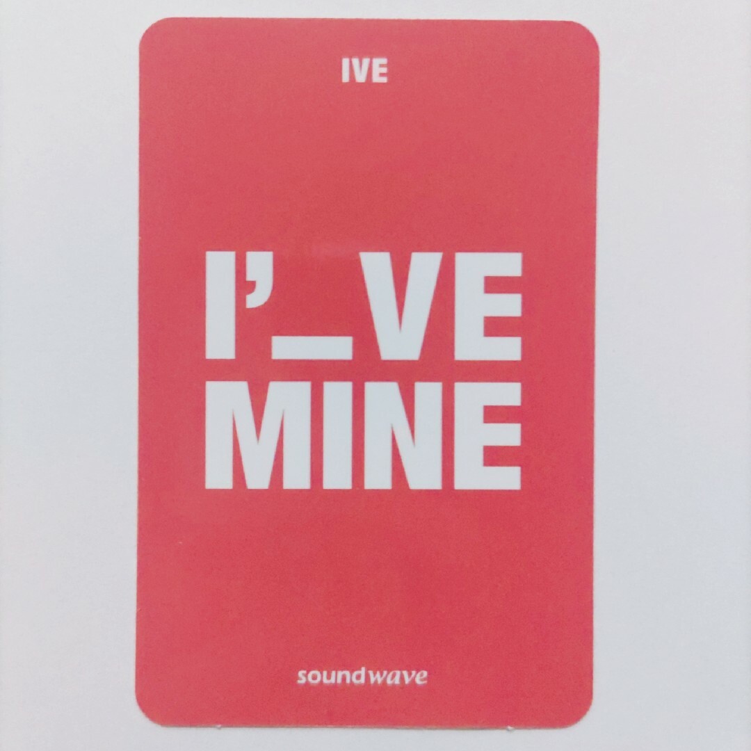 IVE - レイ soundwave ラキドロ トレカ IVE MINEの通販 by ロコン's